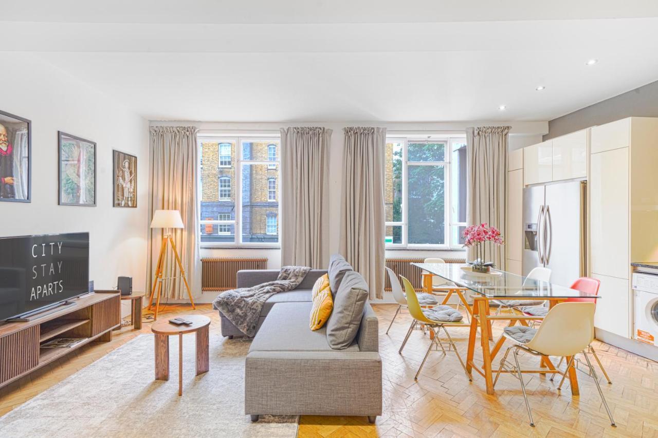 Central 2Bed Apartment Near Barbican & Farringdon Free Wifi By City Stay Aparts London Exterior foto